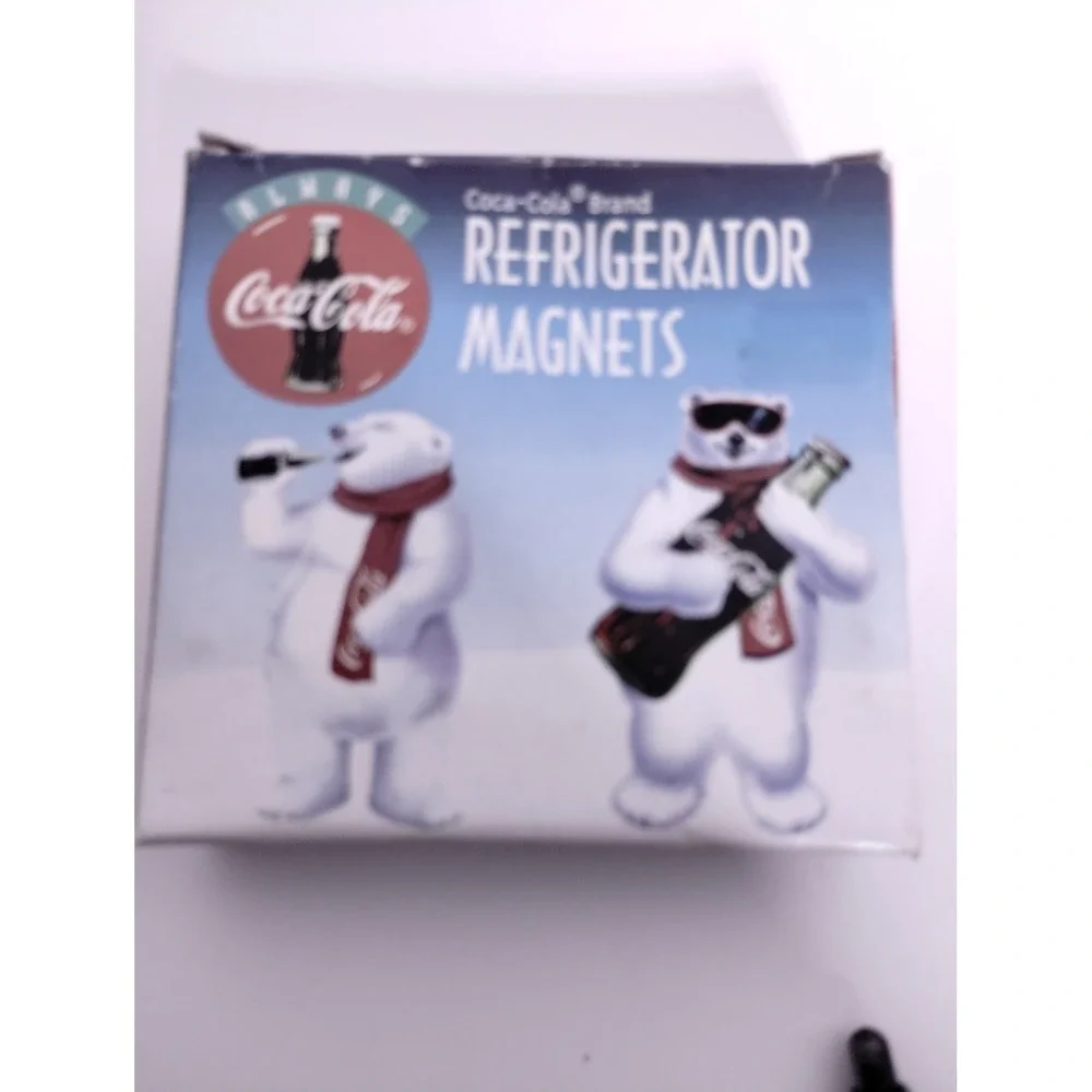 Coca-Cola Polar Bear Magnet‎ Set Always Fridge Magnets Coke Collectible